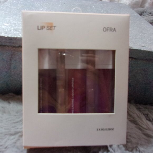 M-54 NEW IN PACKAGE OFRA LIQUID LIP SET 3 COLORS - Picture 1 of 8